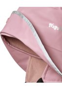Rosa kinder Regenmütze mit Fleecefutter von Playshoes 4