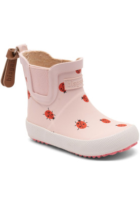 Rosa Lady Bug Kinderregenstiefel "Baby" von Bisgaard