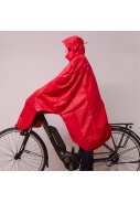Lowland Fahrradponcho rot 5