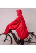 Lowland Fahrradponcho rot 6