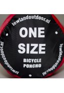 Lowland Fahrradponcho rot 2