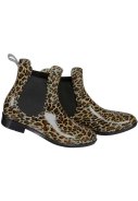 Leoparden Print Chelsea  Regenstiefel von XQ Footwear 3