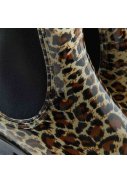 Leoparden Print Chelsea  Regenstiefel von XQ Footwear 2