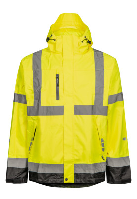 Lyngsøe Rainwear atmungaktive Shell Regenjacke gelb