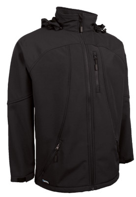 Lyngsøe Rainwear Softshelljacke schwarz
