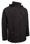 Lyngsøe Rainwear Softshelljacke schwarz 2