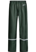 Dunkelgrüne Regenhose mit Reflektoren von Lyngsoe 1