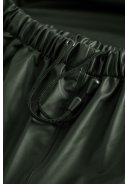 Dunkelgrüne Regenhose mit Reflektoren von Lyngsoe 3