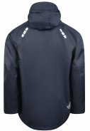 Dunkelblaue atmungaktive Regenjacke von Lyngsøe Rainwear 3