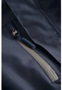 Dunkelblaue atmungaktive Regenjacke von Lyngsøe Rainwear 4