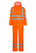 Lyngsøe Rainwear Hi-Vis Regenoverall fluor orange