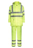 Lyngsøe Rainwear Hi-Vis Regenanzug fluor gelb 1