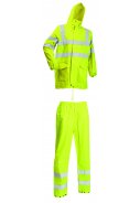 Lyngsøe Rainwear Hi-Vis Regenanzug fluor gelb 2