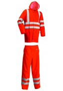 Lyngsøe Rainwear Hi-Vis Regenanzug fluor orange 2