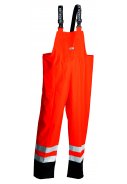 Lyngsøe Rainwear Latzhose Hi-Vis orange/marine