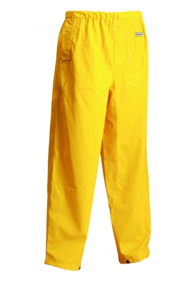 Gelbe Microflex Regenhose von Lyngsøe Rainwear 