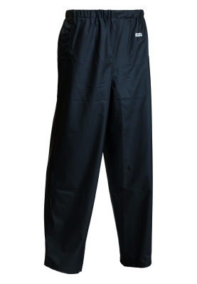 Dunkelblaue Microflex Regenhose von Lyngsøe Rainwear 