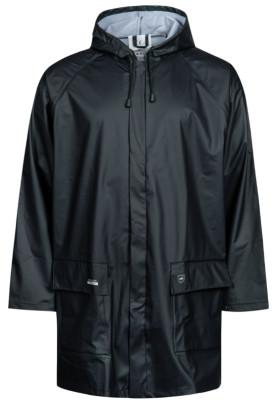 Dunkelblaue Regenjacke von Lyngsøe Rainwear 