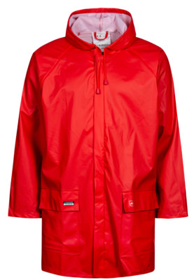 Rote Regenjacke von Lyngsøe Rainwear 