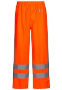 Lyngsøe Rainwear RWS (Reflektorstreifen) Regenhose Hi-Vis orange