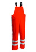 Lyngsøe Rainwear RWS (Reflektorstreifen) Latzhose Hi-Vis orange