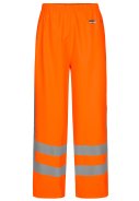 Fluor orange Hi-Vis Regenhose von Lyngsøe Rainwear