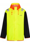 Lyngsøe Rainwear Vissersjacke neongelb/neonorange/blau 1