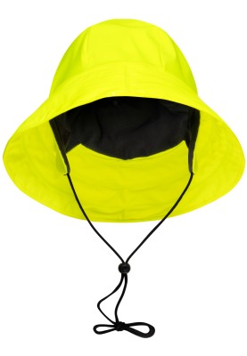 Fluor gelber Südwester von Lyngsøe Rainwear