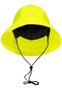 Fluor gelber Südwester von Lyngsøe Rainwear