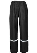 Schwarze Regenhose mit Reflektoren von Lyngsoe 2