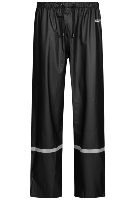 Schwarze Regenhose mit Reflektoren von Lyngsoe