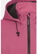 Maganta Haze softshell A-Linien-Regenmantel von Ilse Jacobsen 2