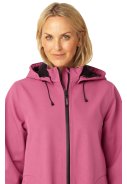 Maganta Haze softshell A-Linien-Regenmantel von Ilse Jacobsen 3