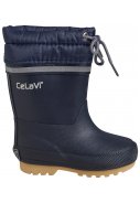 Dunkelblaue thermische Gummistiefel von CeLaVi 2