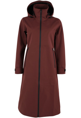 Merlot lange Regenjacke Danedogwalker von Danefae
