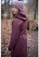 Merlot lange Regenjacke Danedogwalker von Danefae 5