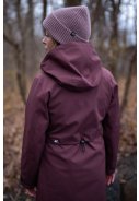 Merlot lange Regenjacke Danedogwalker von Danefae 6