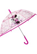 Minnie Mouse transparente Kuppelregenschirm