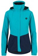 Navy / türkis Damenregenjacke Section von Agu