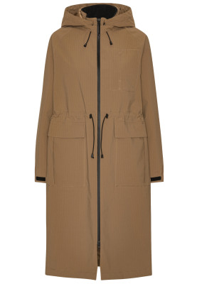 Mocca Lange Damen Winterjacke Thermy Long von Ilse Jacobsen