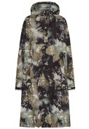 Moss Print one-Size Regenponcho mit ÄrmelnSuchen von Ilse Jacobsen 1
