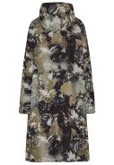 Moss Print one-Size Regenponcho mit ÄrmelnSuchen von Ilse Jacobsen 2