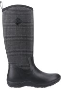 Muckboot Damenstiefel Arctic Adventure schwarz kariert 2