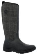 Muckboot Damenstiefel Arctic Adventure schwarz kariert 3