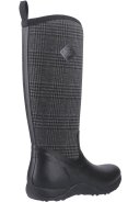 Muckboot Damenstiefel Arctic Adventure schwarz kariert 6