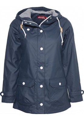 Navy Damenregenjacke Peninsula Fisher von Derbe