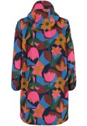 Navy Geo Fleur Regenmantel Danedith von Danefae 3