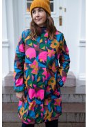 Navy Geo Fleur Regenmantel Danedith von Danefae 5