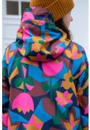 Navy Geo Fleur Regenmantel Danedith von Danefae 6