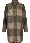 Grünkariertes oversized Regenshirt Mac Urban Outdoor von AGU